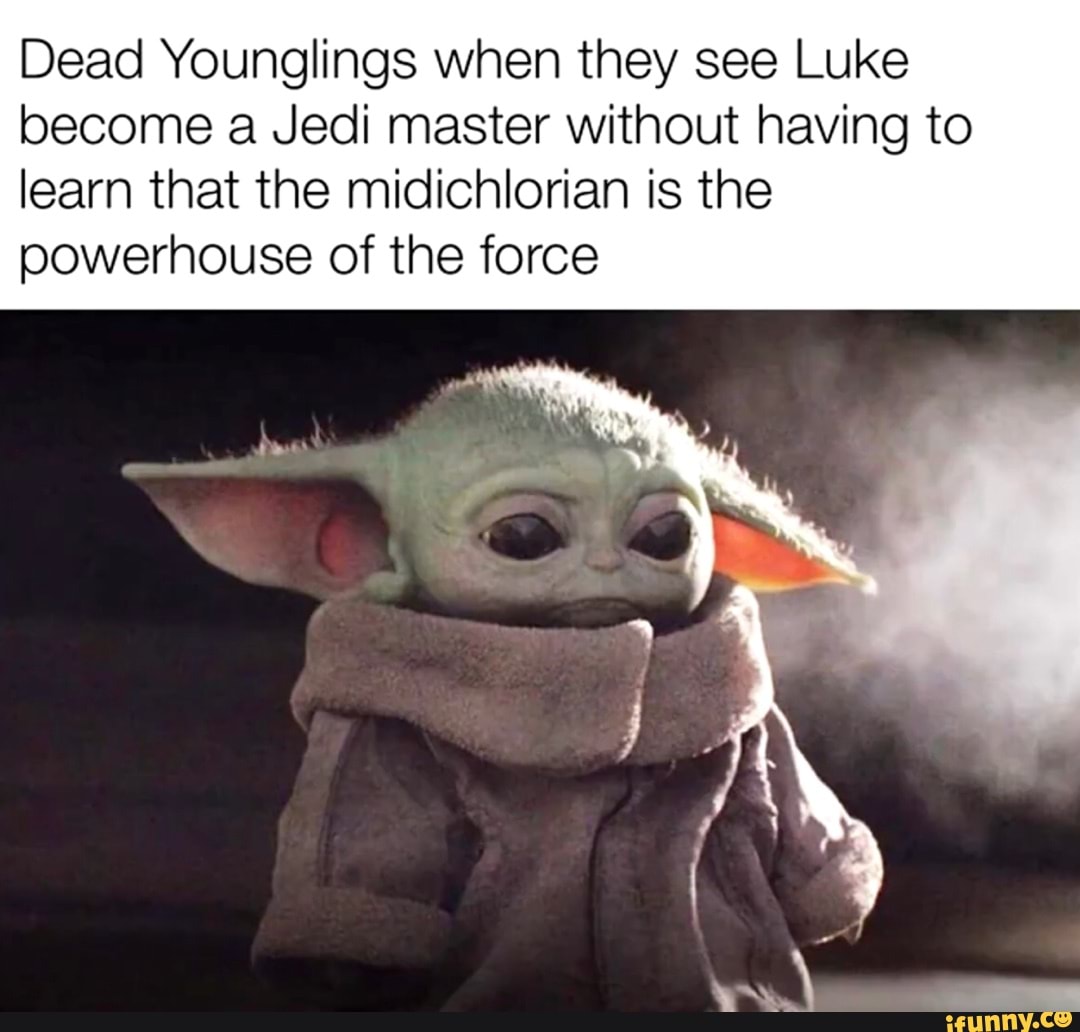 Dead Younglings when they see Luke become a Jedi master without having ...