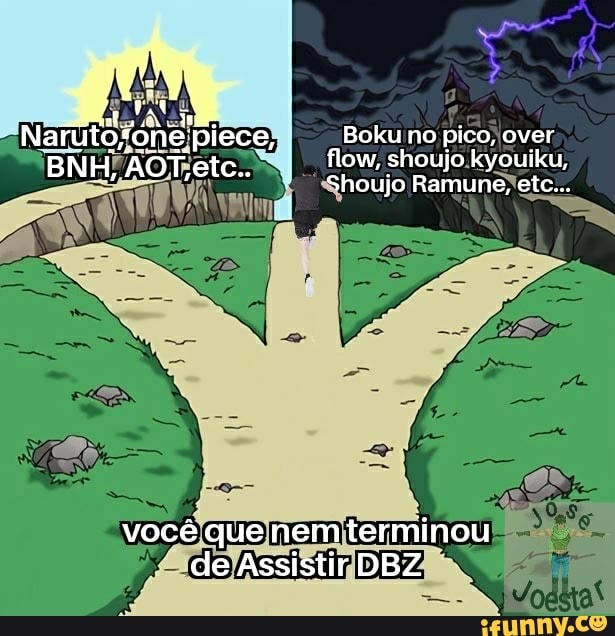 Narutojone piece, Boku no pico, over
BNH, AOT etc flow, shoujo kyouiku,
""houjo Ramune, etc...
você que nem terminou de Assistir DBZ
