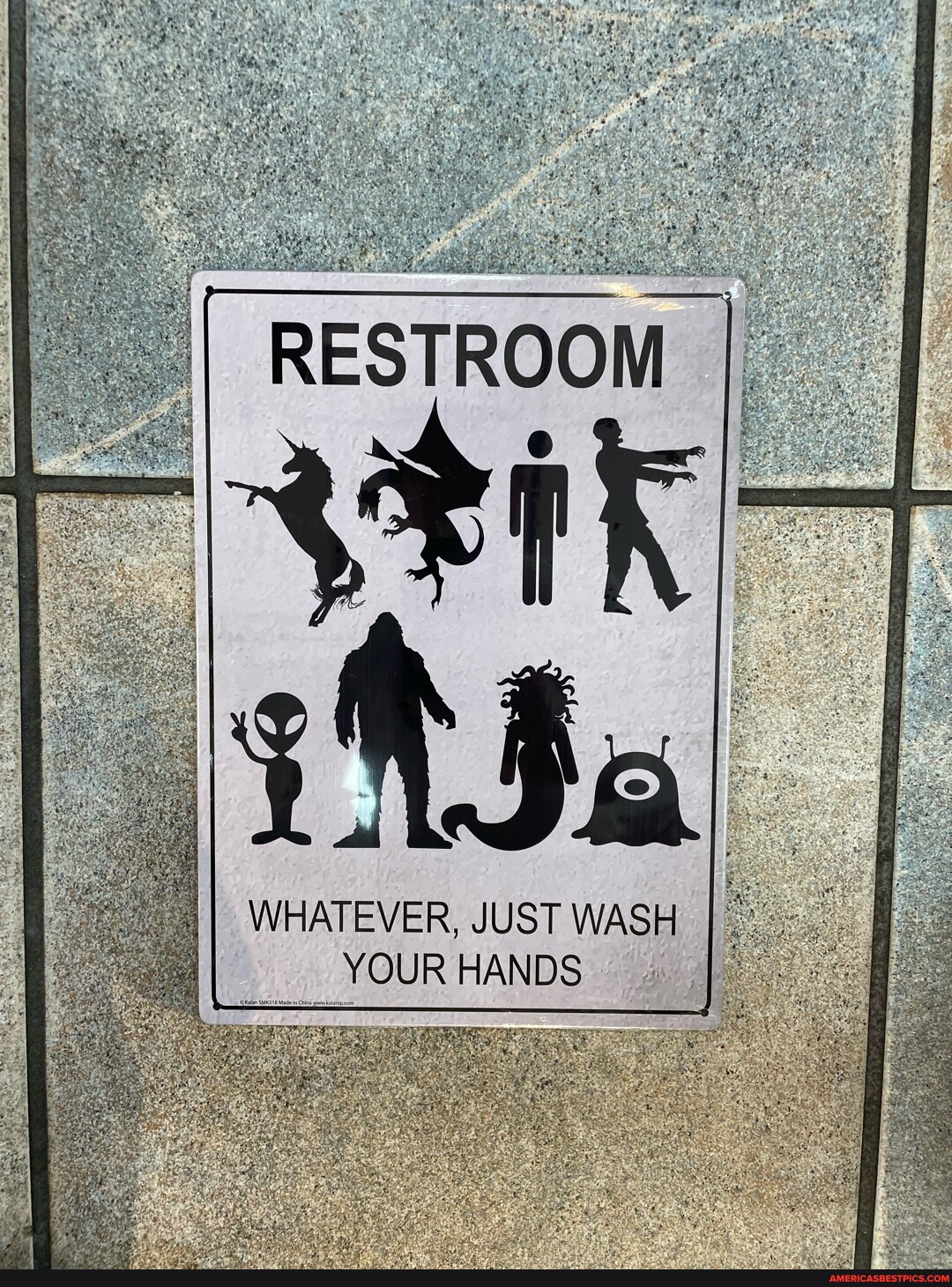 RESTROOM WHATEVER, JUST WASH YOUR HANDS - America’s best pics and videos