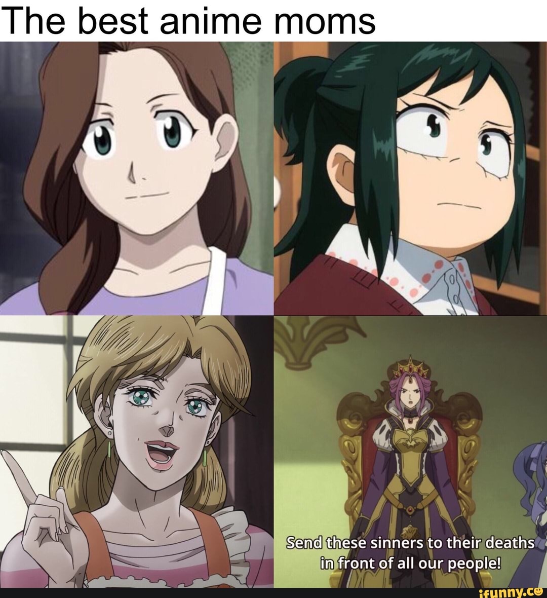 The best anime moms - iFunny