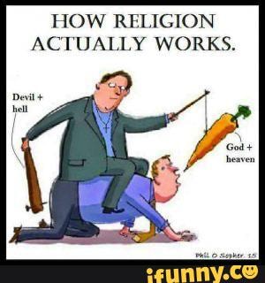 HOW RELIGION
ACTUALLY WORKS.