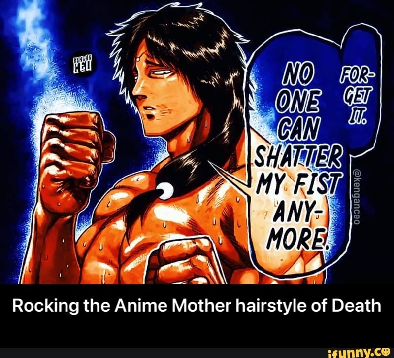Rocking the Anime Mother hairstyle of Death
ing the An
Rock - Rocking the Anime Mother hairstyle of Death