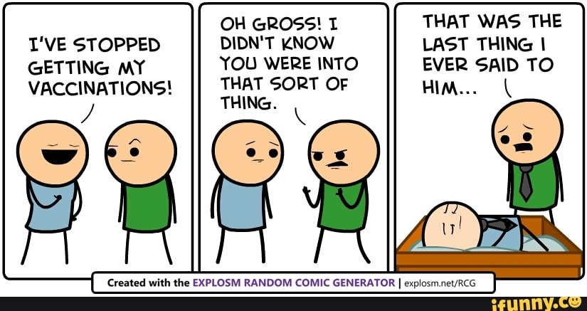 The EXPLOSM RANDOM coMIc GENERATOR I mmm GETTING: MY YOU WERE INTO ner ...