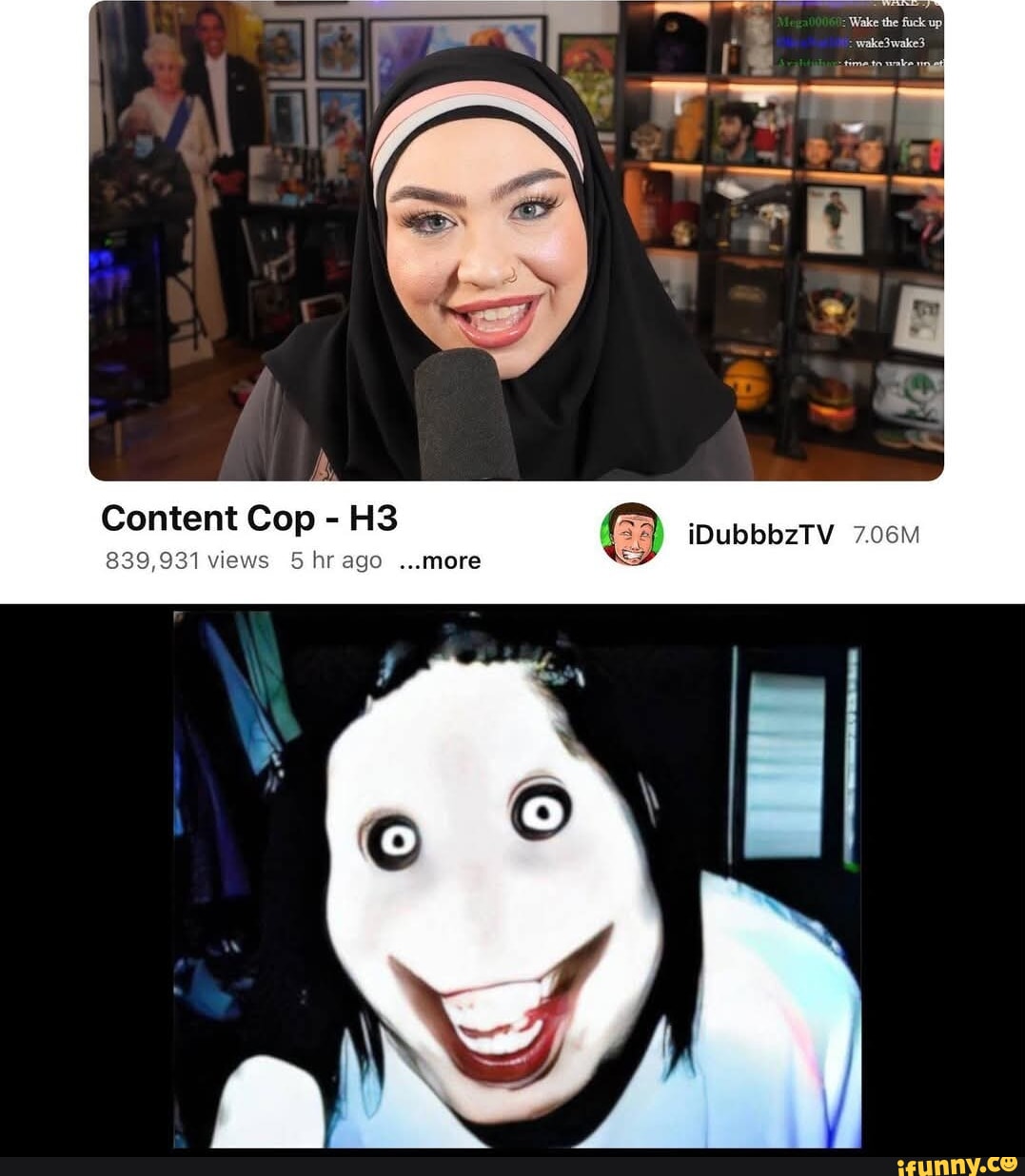 Content Cop - 839,931 views 5hrago ...more iDubbbzTV 7.06M - iFunny