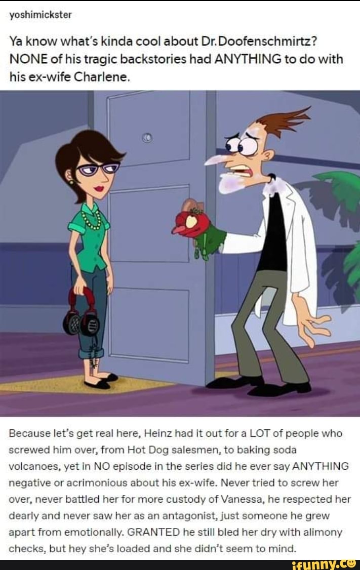 Dr doofenshmirtz ex wife