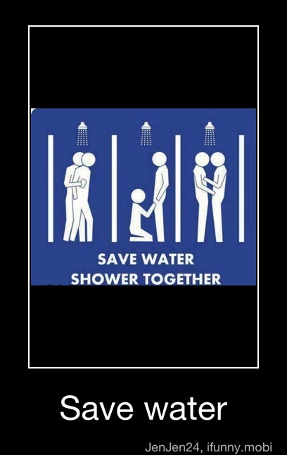 Shower Together Save Water Save Water