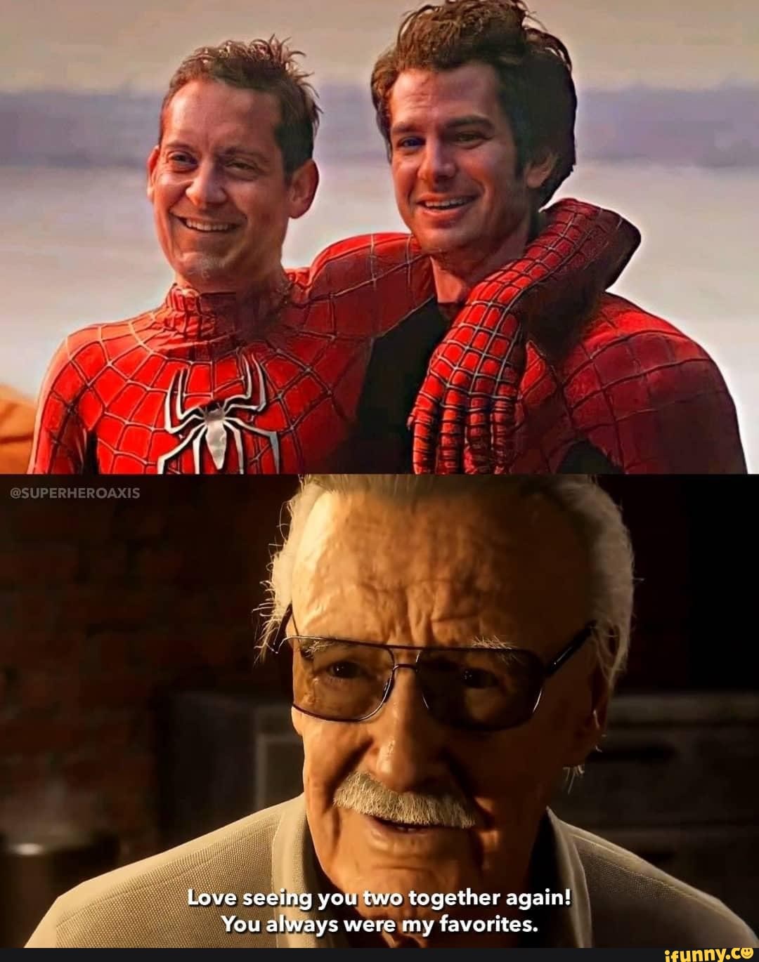 Love seeing you two together again! I You always were my favorites ...