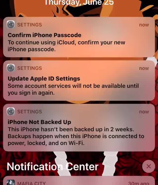 Confirm iPhone Passcode To continue using iCloud, confirm your new