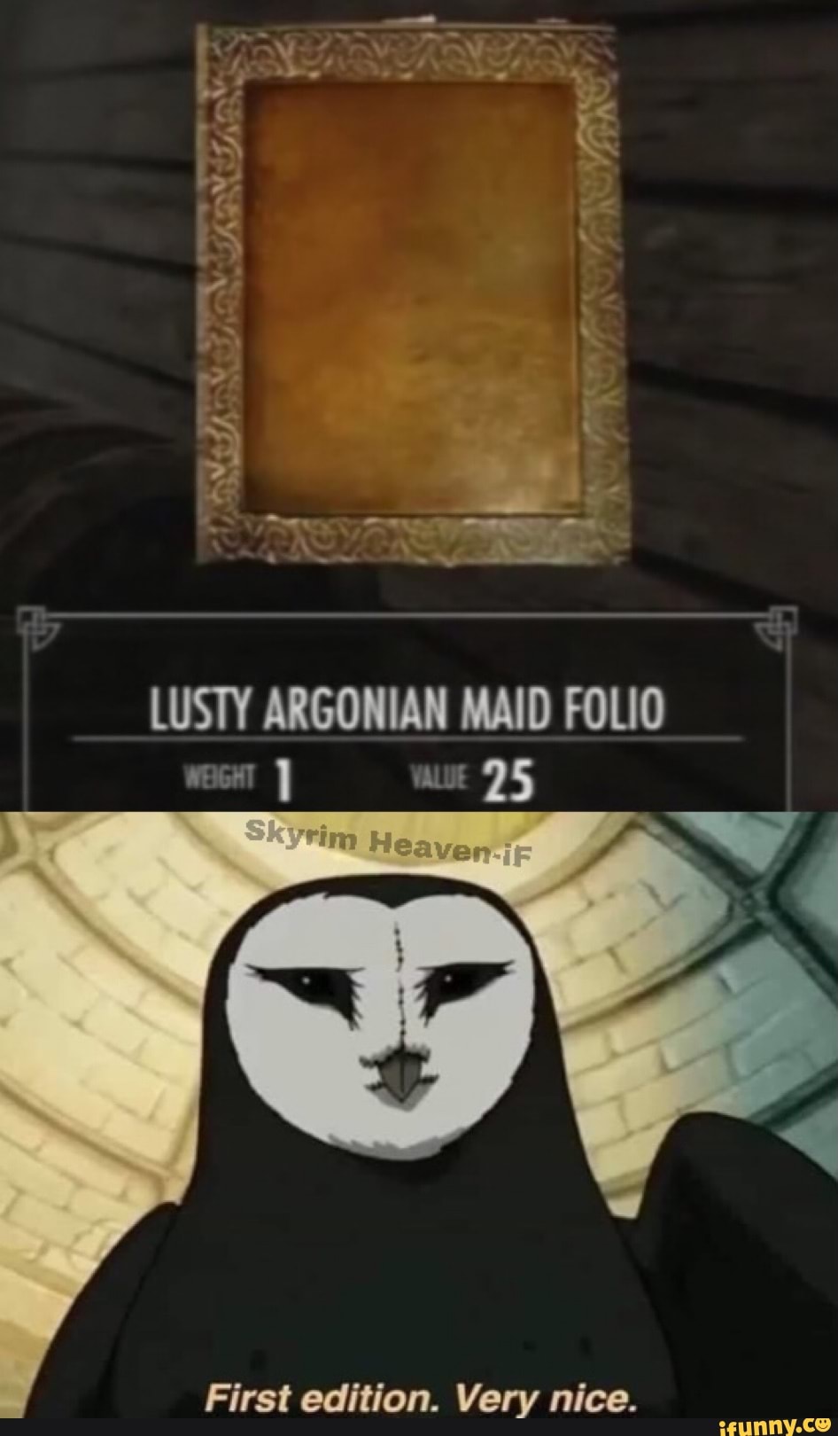 LUSTY ARGONIAN MAID FOLIO First edition. Very nice. - iFunny