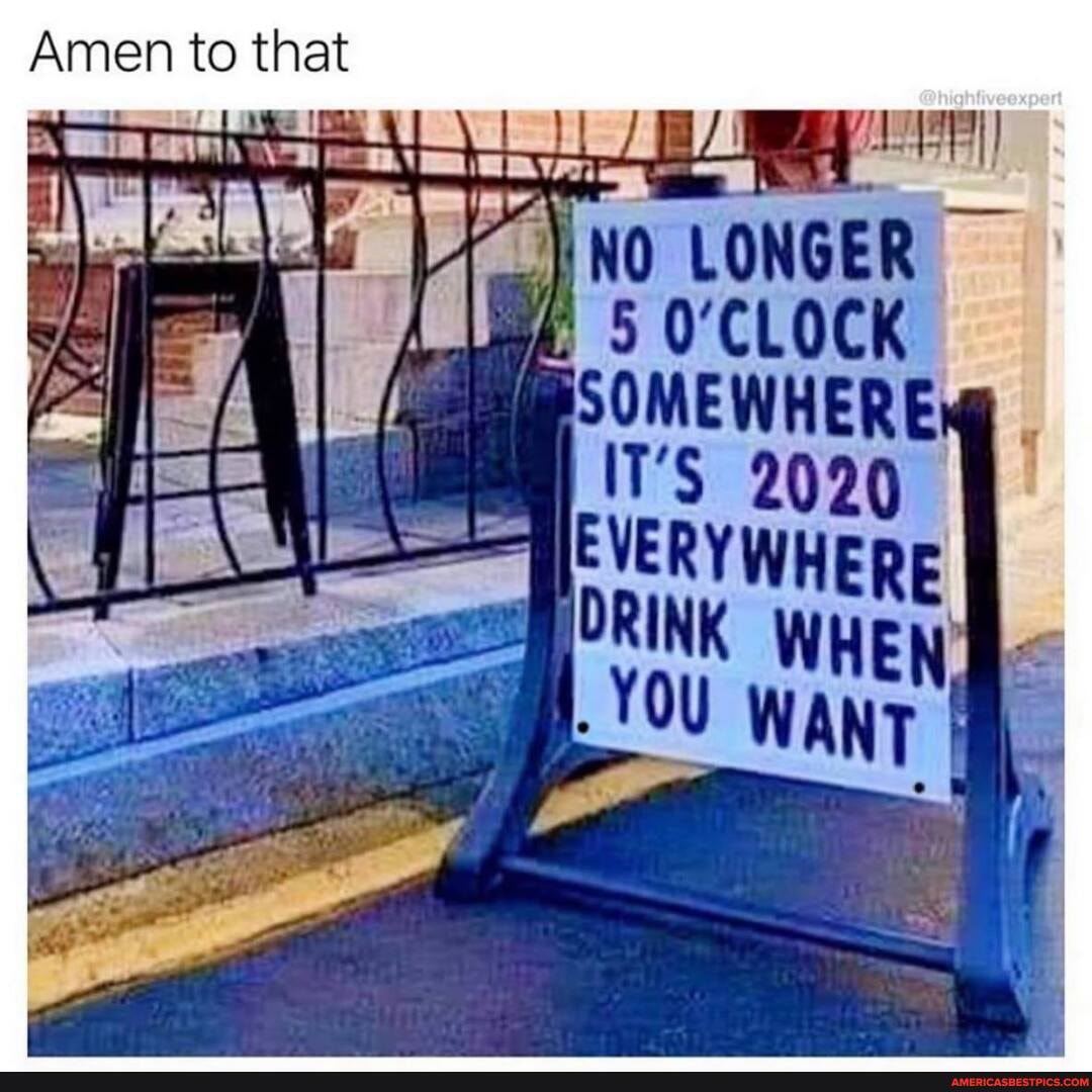 Amen to that
O'CLOCK