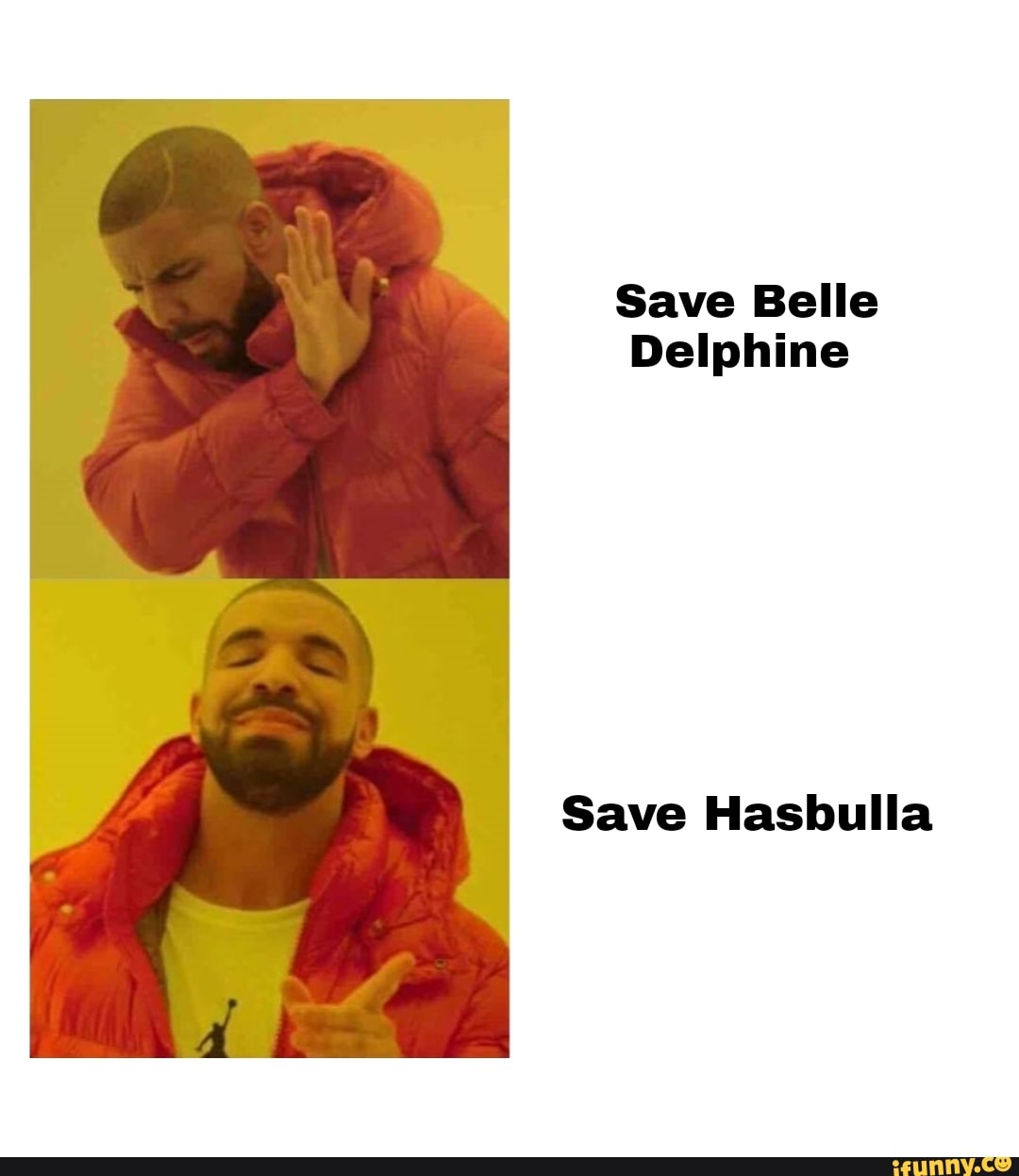 Save Belle Delphine Save Hasbulla - iFunny