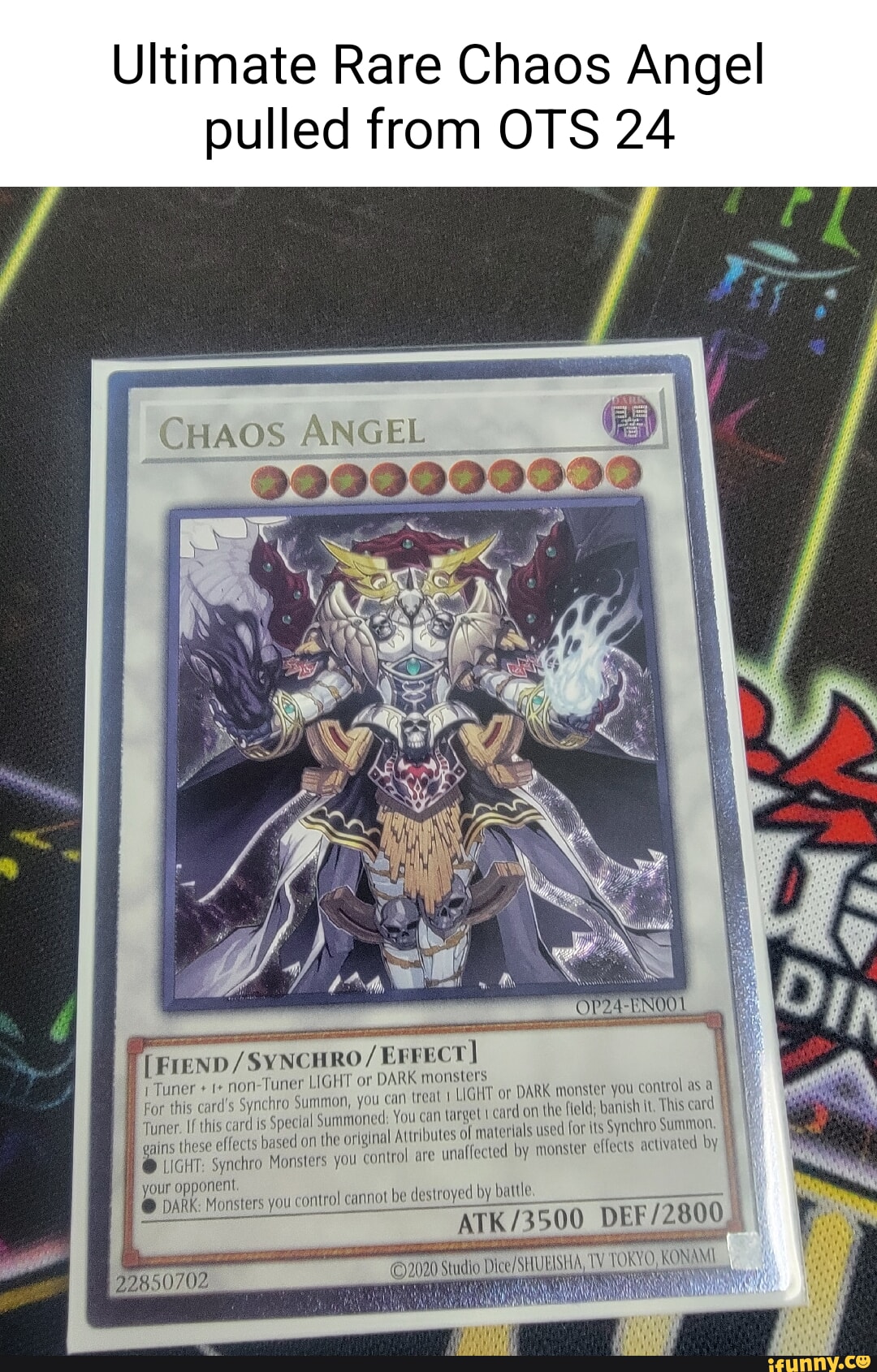 Chaos Angel - Yu-Gi-Oh! Card of the Day 