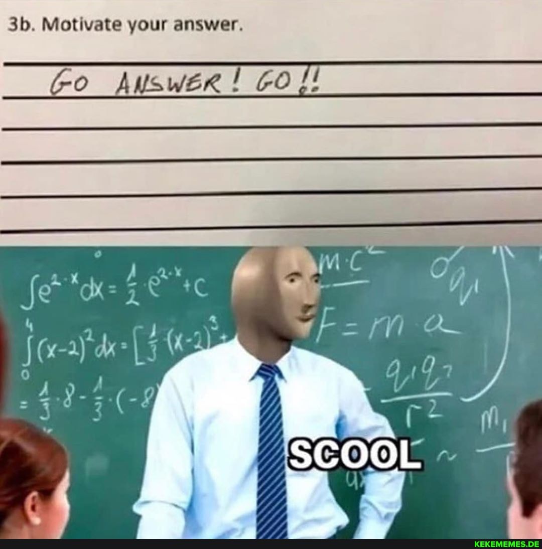 Motivate your answer.
! GO