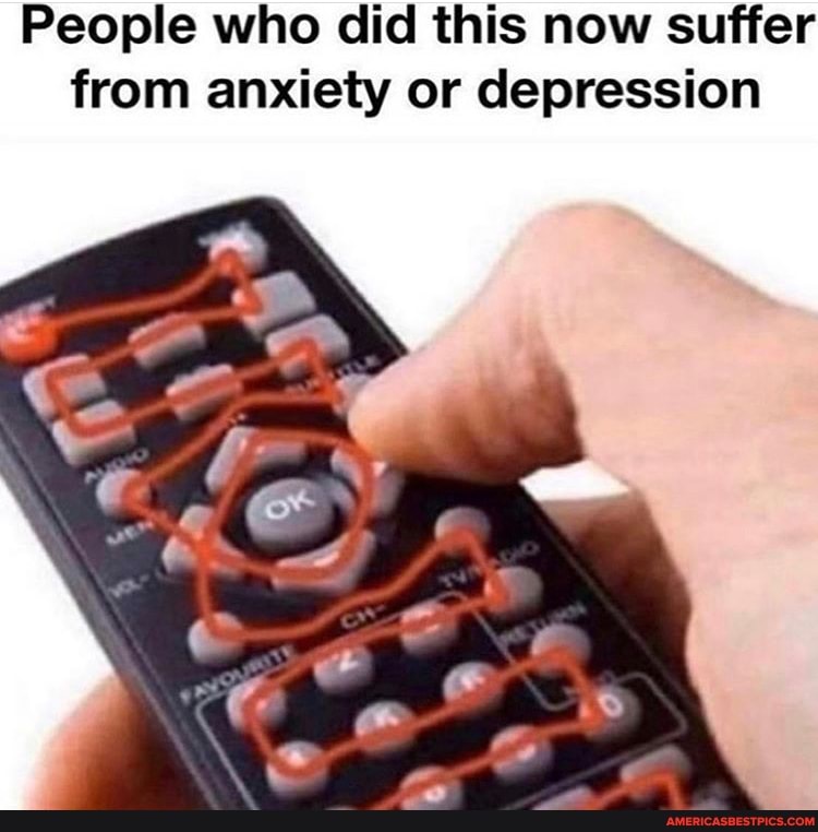 People who did this now suffer from anxiety or depression