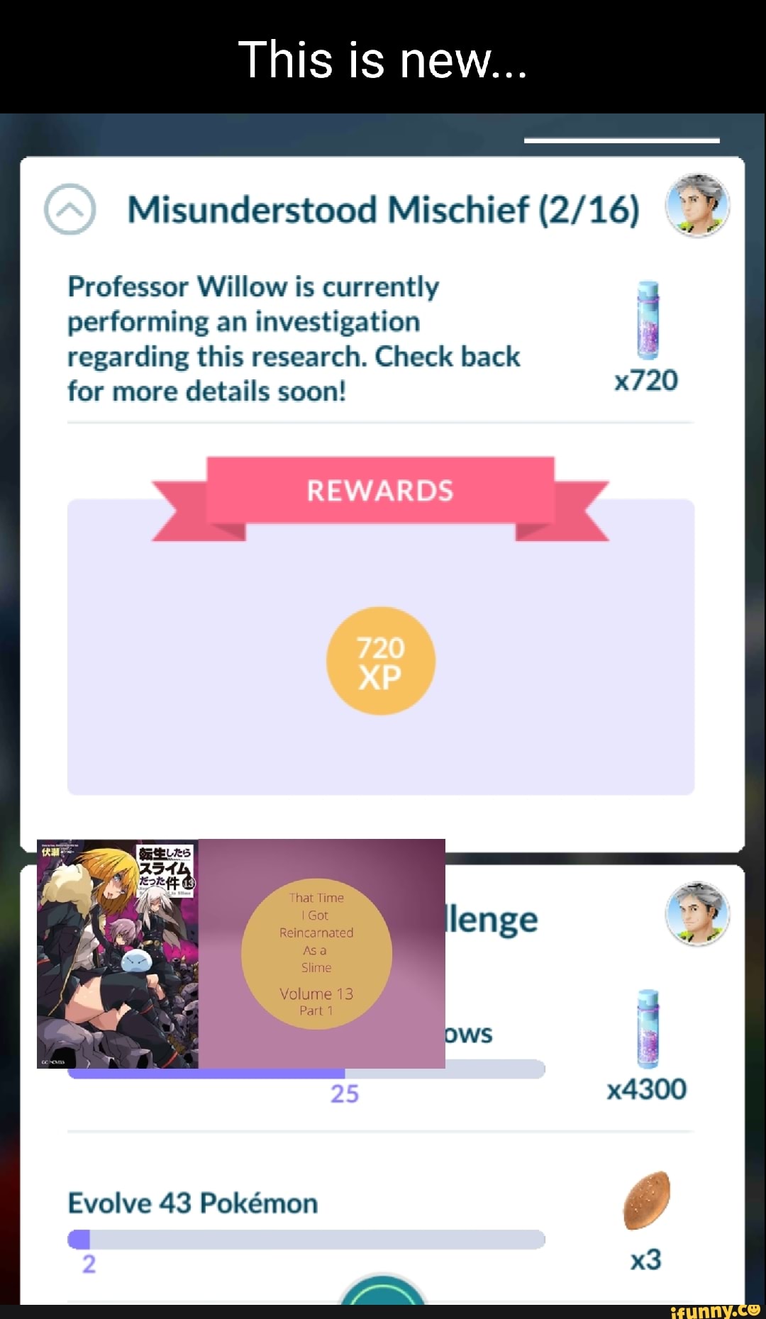 This is new... Misunderstood Mischief Professor Willow is currently