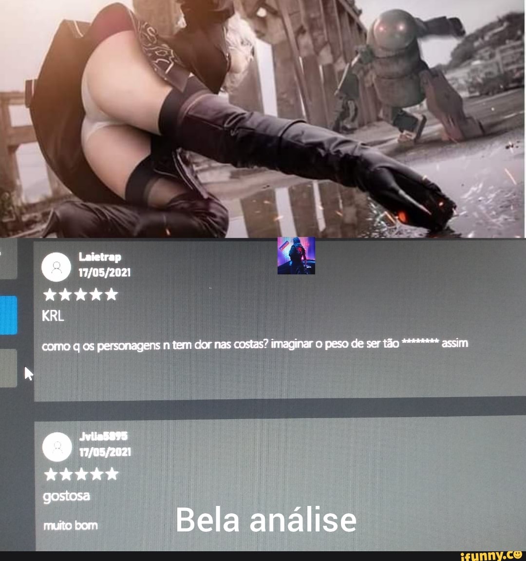 Laietrap
KRL
como q os personagens n tem dor nas costas? imaginar peso de ser tão assim
gostosa
muto bom Bela análise