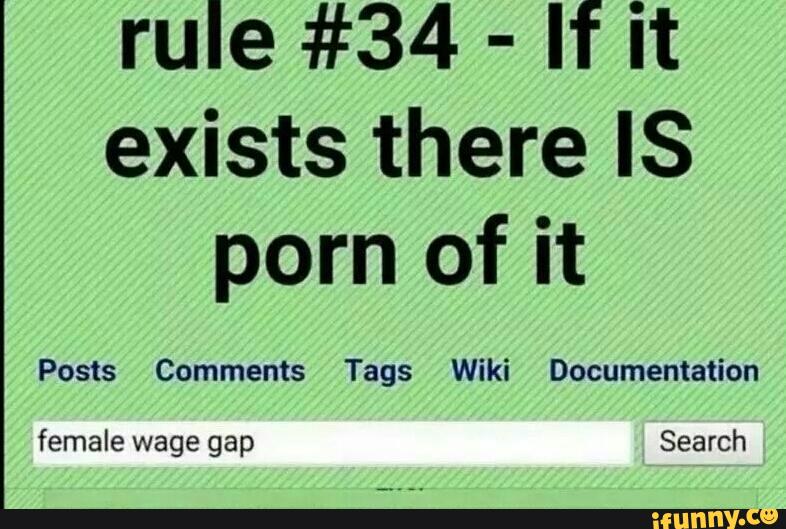 rule #34 - If it exists there IS porn of it Posts Comments Tags Wiki Docume...