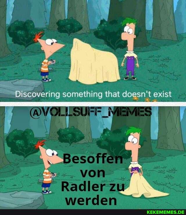 Discovering something that doesn't exist
er