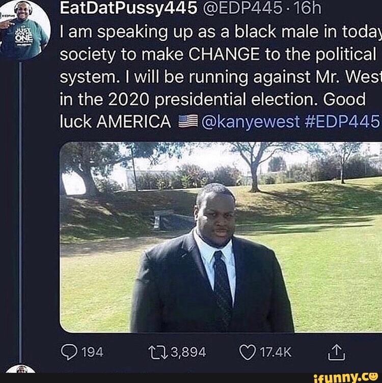 EatDatPussy445 @EDP445 - am speaking up as a black male in today ...