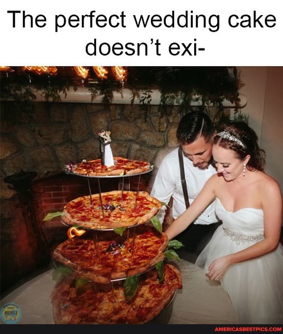 The perfect wedding cake doesn't exi-