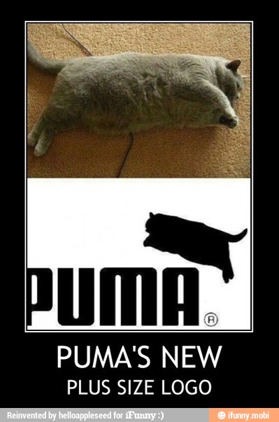 PUMA'S NEW
PLUS SIZE LOGO