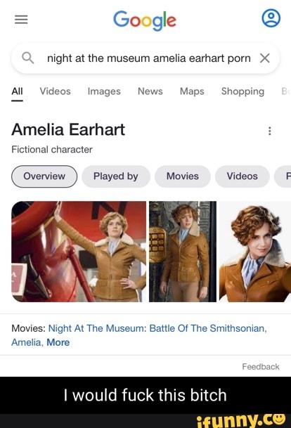 Amelia earhart porn