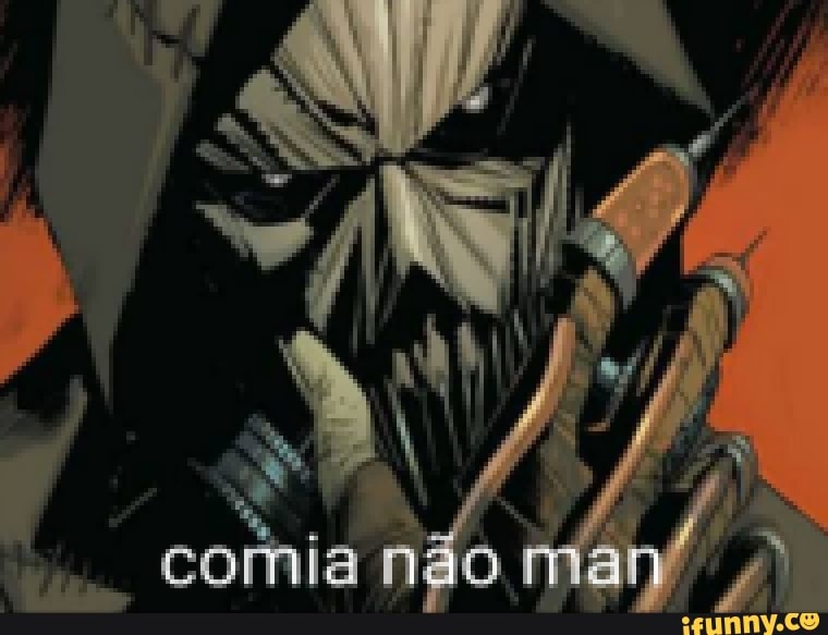 comia, não, man