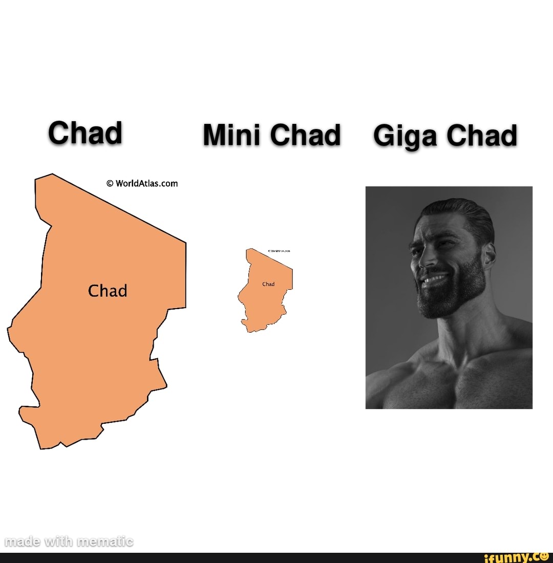 Meme CHAD GIGA CHAD ME, funny AF, giga chad, meme chad, funny