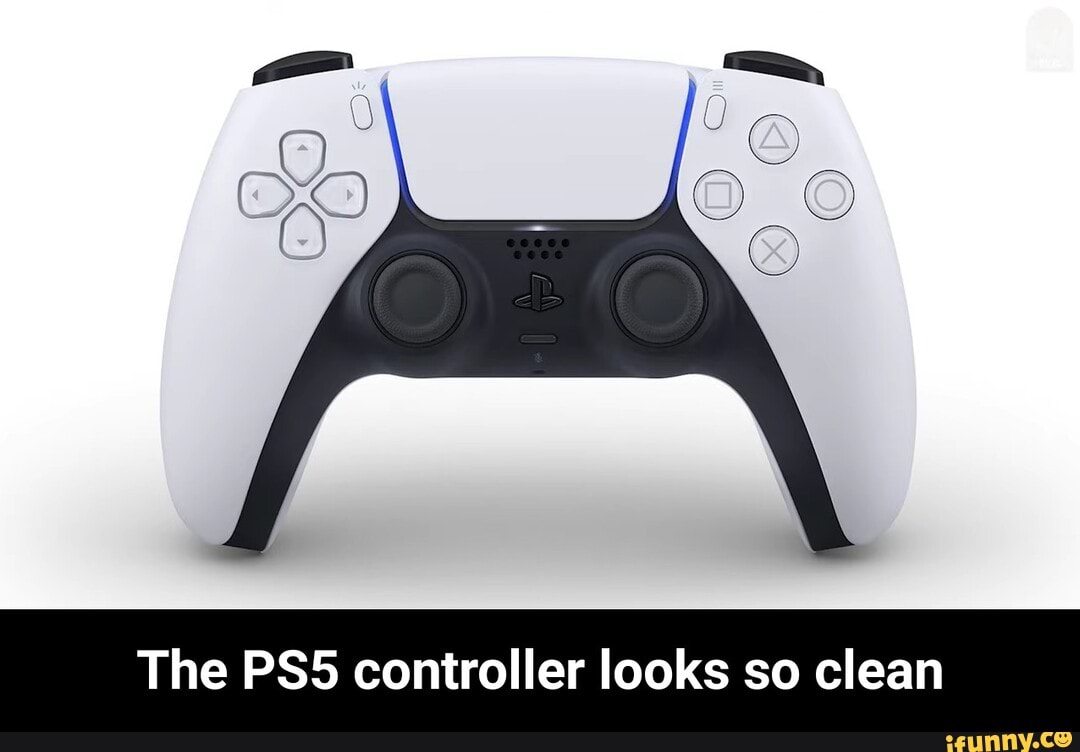 The PS5 controller looks so clean - The PS5 controller looks so clean