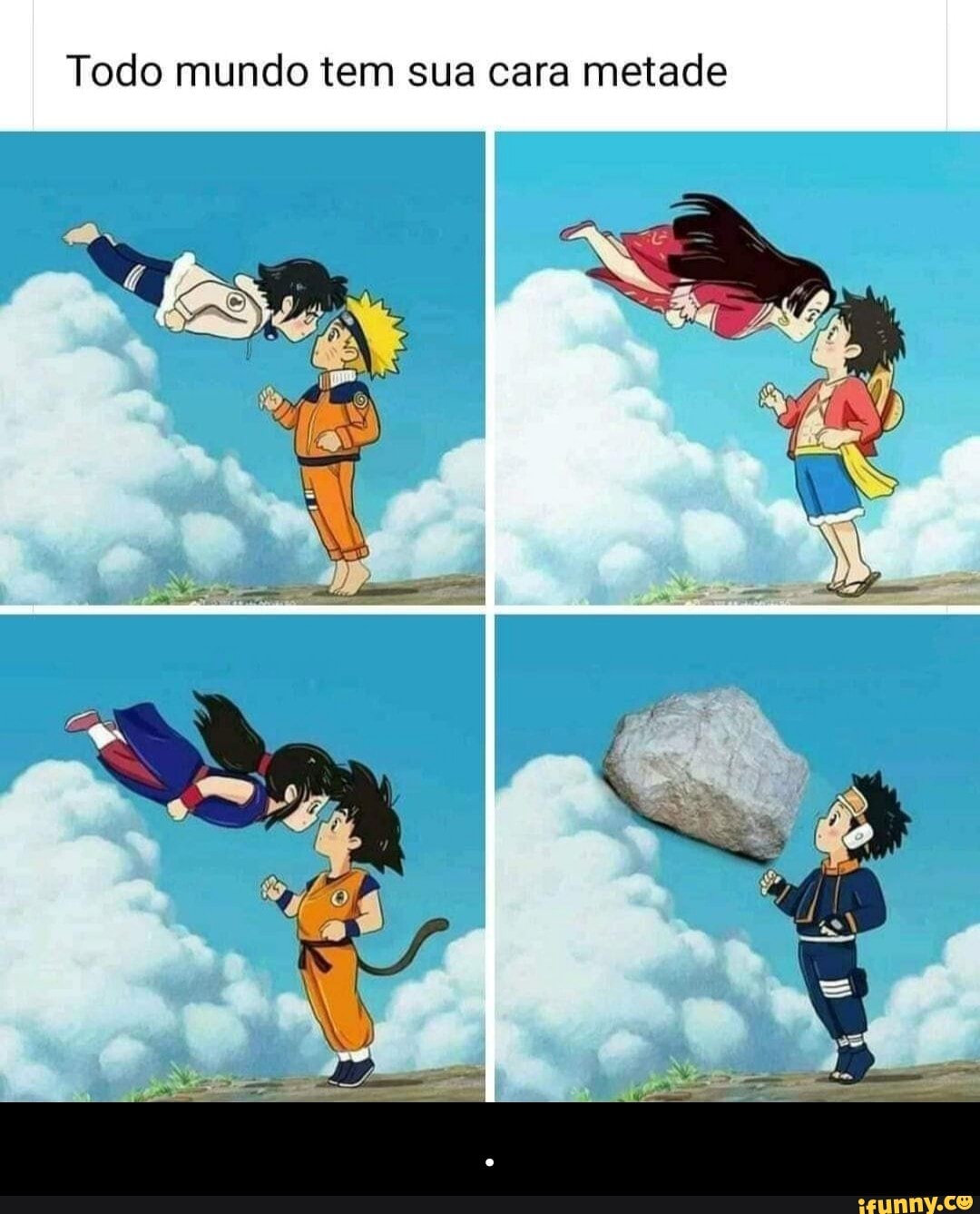 Todo mundo tem sua cara metade - .