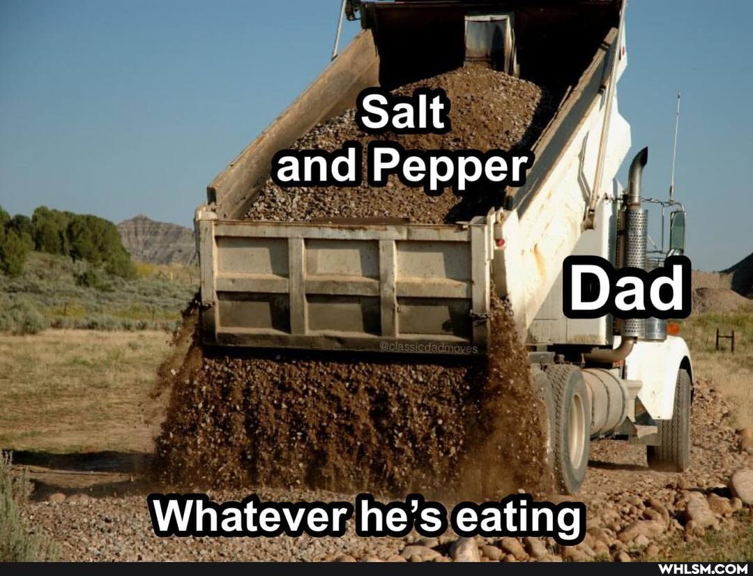 Whatever he's eating