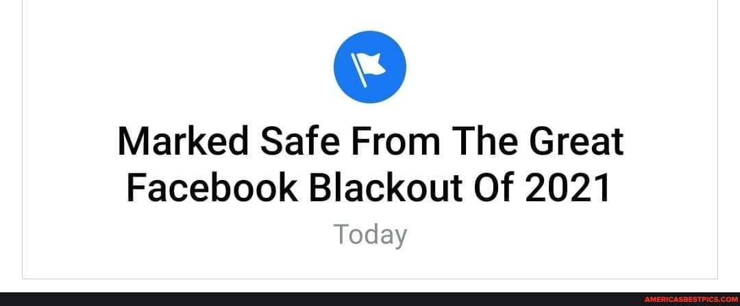 facebook marked safe facebook marked safe
