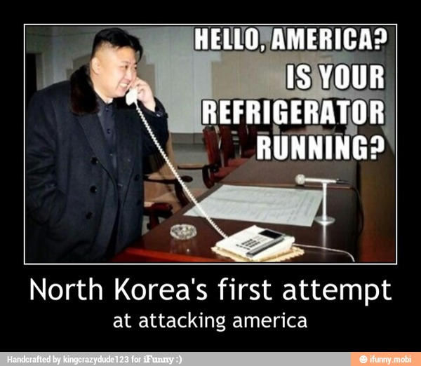 North Korea's first attempt
at attacking america - North Korea's first attempt
at attacking america