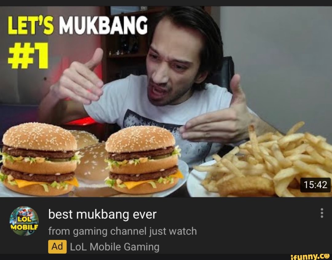 ¿3% best mukbang ever
NOBRE from gaming channel just watch
LoL Mobile Gaming