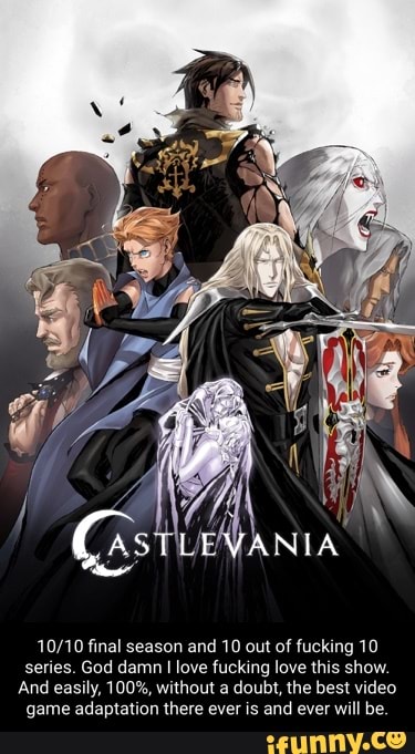 LEE
final season and 10 out of fucking 10 series. God damn I love fucking love this show.
And easily, 100%, without a doubt, the best video game adaptation there ever is and ever will be.