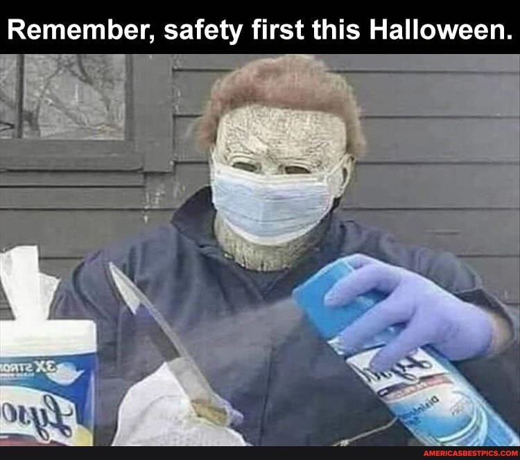 Remember, safety first this Halloween.