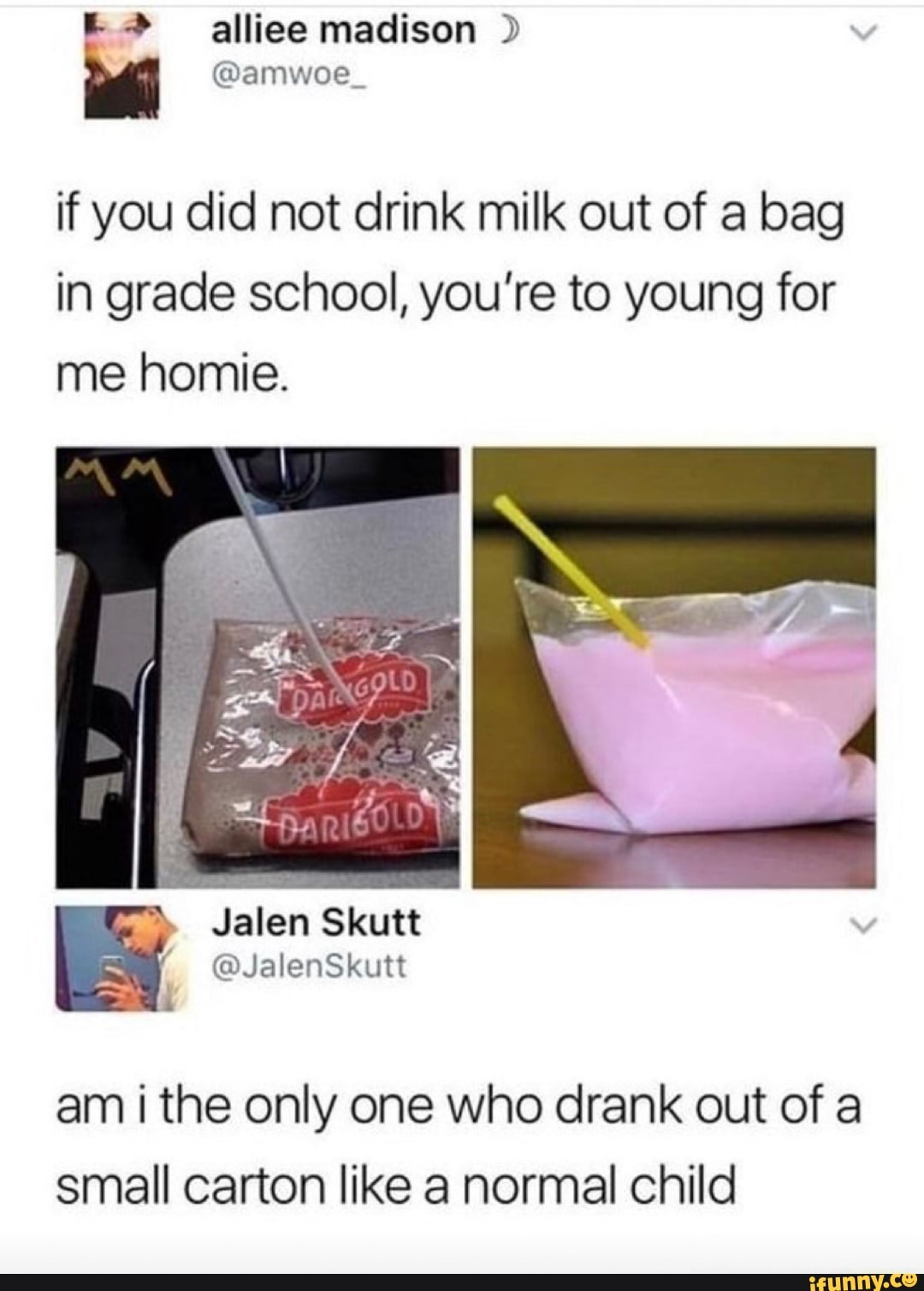 why canadians drink milk from a bag. | bagged milk | TikTok