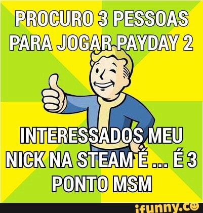 PROCURO 3 PESSONS
