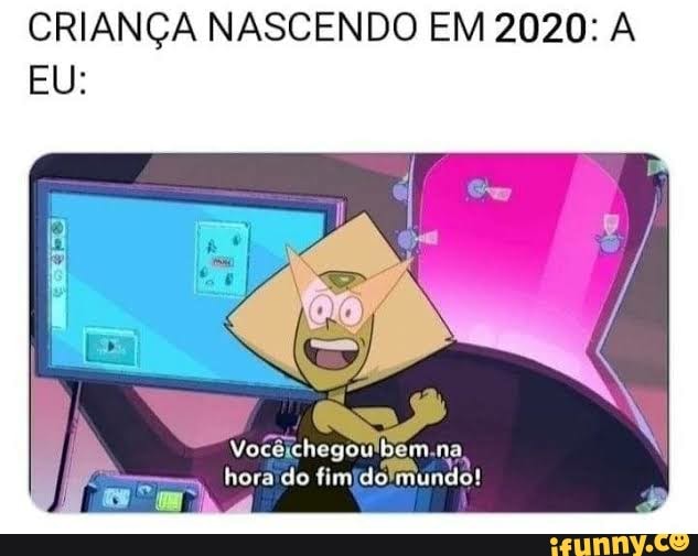 CRIANÇA NASCENDO EM 2020: A
