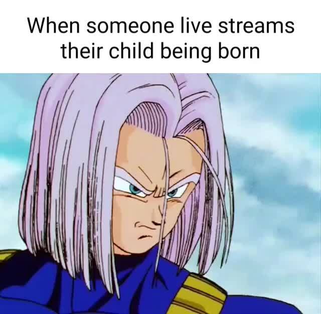 When someone live streams their child being born - )