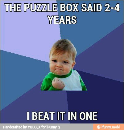 I BEAT IT IN ONE