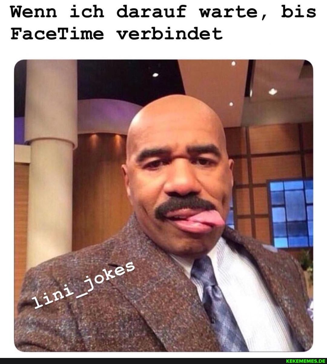 Wenn ich darauf warte, bis
FaceTime verbindet