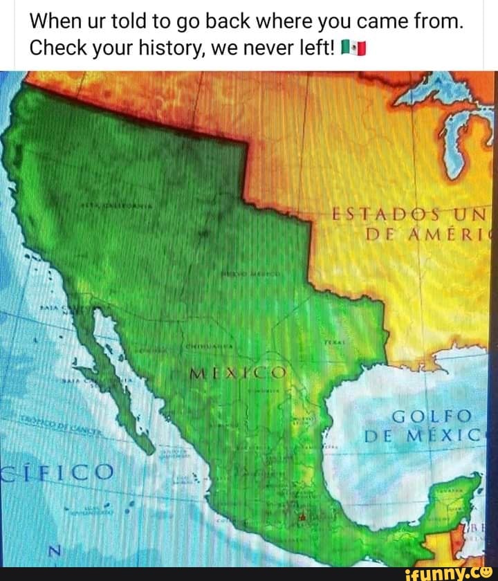 Go back where you came from. Go back where you came from