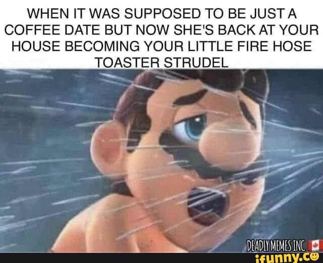 WHEN IT WAS SUPPOSED TO BE JUST A COFFEE DATE BUT NOW SHE'S BACK AT