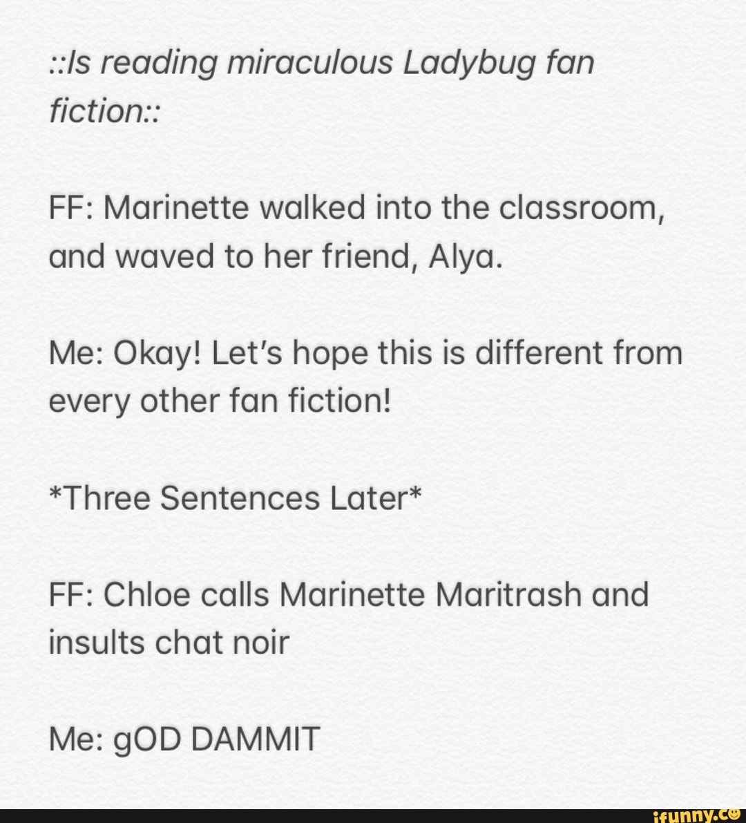 Is Reading Miraculous Ladybug Fan Fiction Ff Marinette