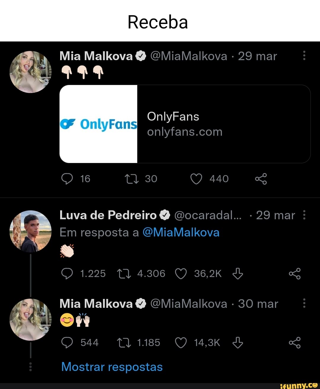 Mia Malkova OnlyFans F Fan Luva de Pedreiro Mia Malkova - iFunny Brazil