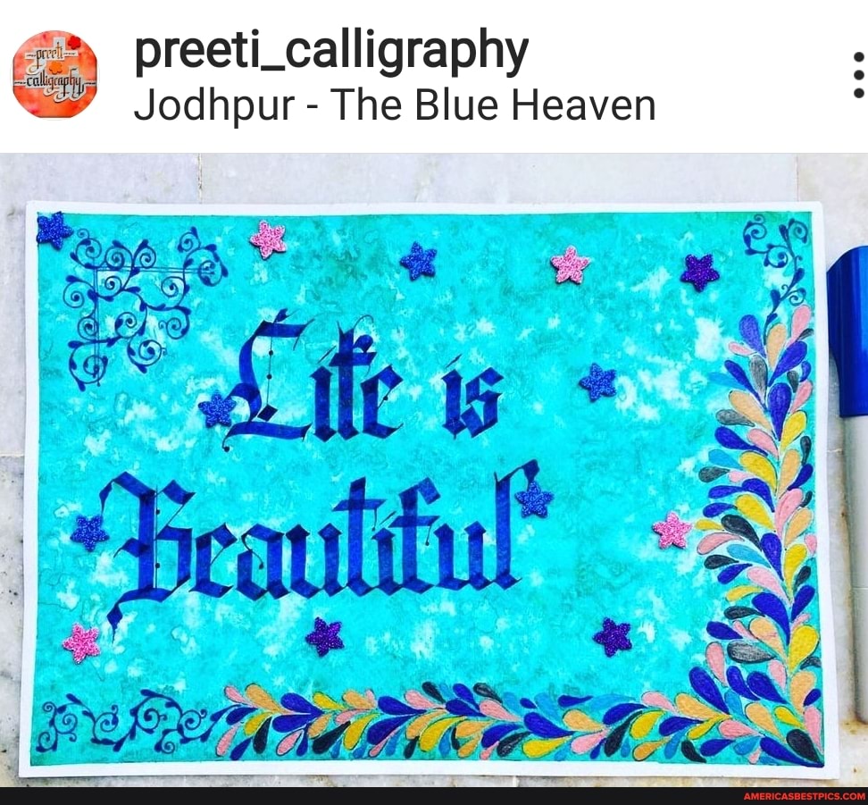 preeti_calligraphy
Jodhpur The Blue Heaven