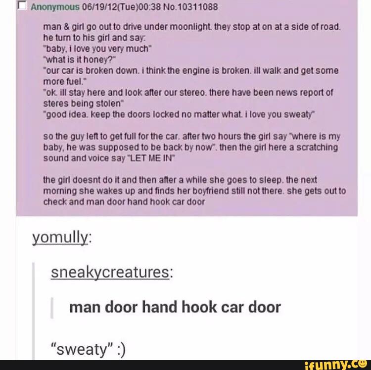 Man Door Hand Hook Car Door Sweaty Ifunny