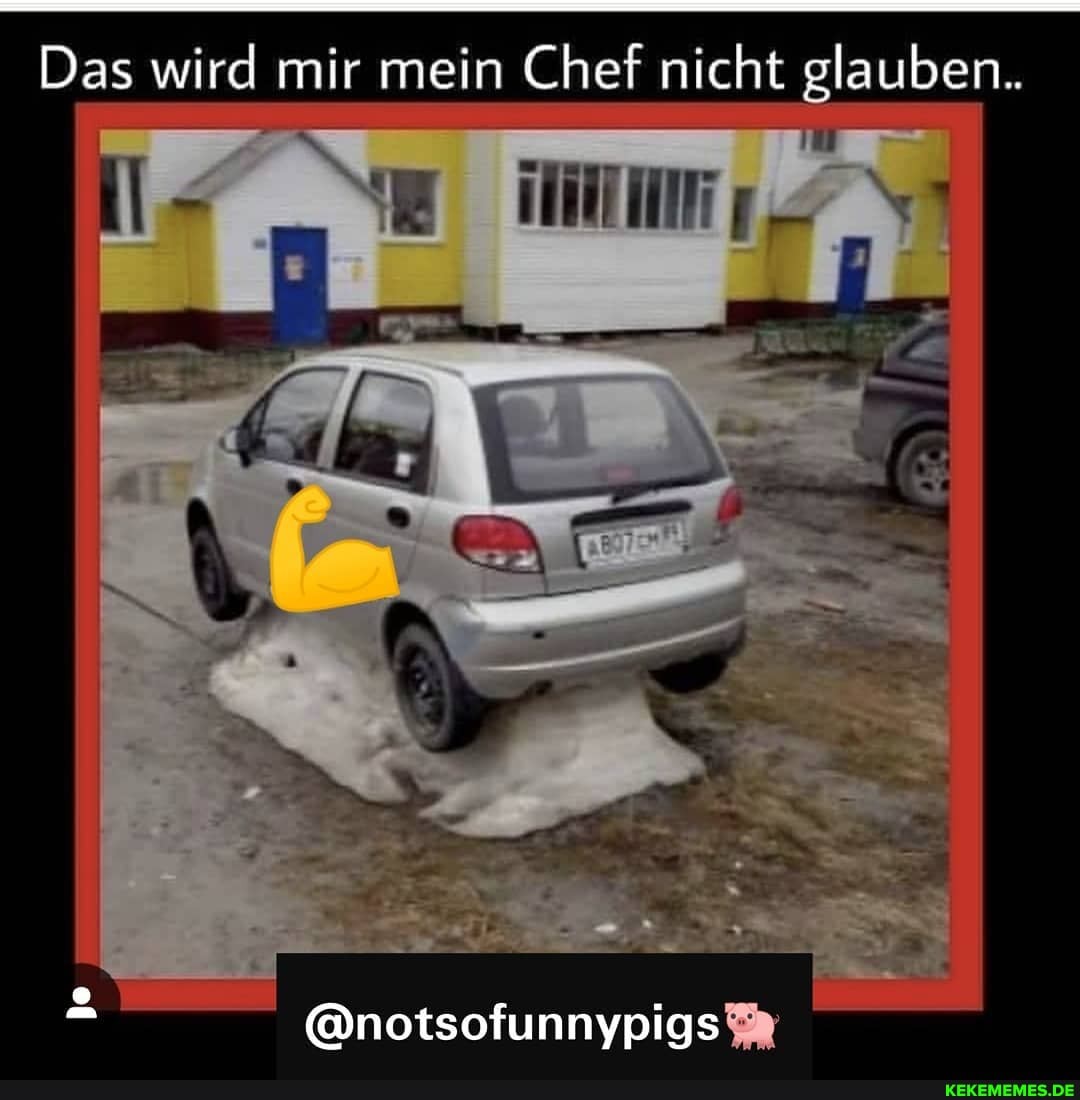 Das wird mir mein Chef nicht glauben.
@notsofunnypigs