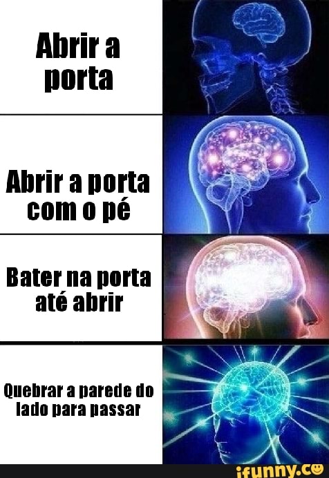 Abrir a porta